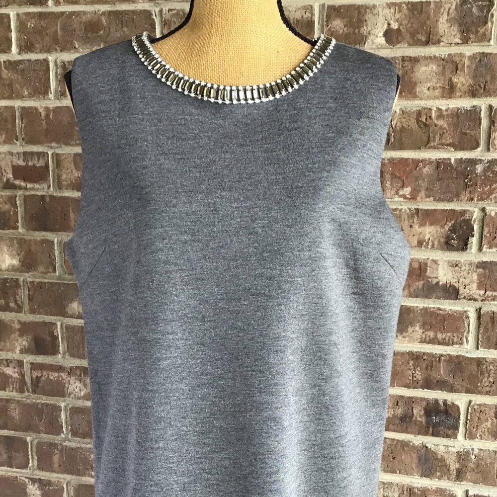 Cynthia Rowley Jeweled Sheath Dress